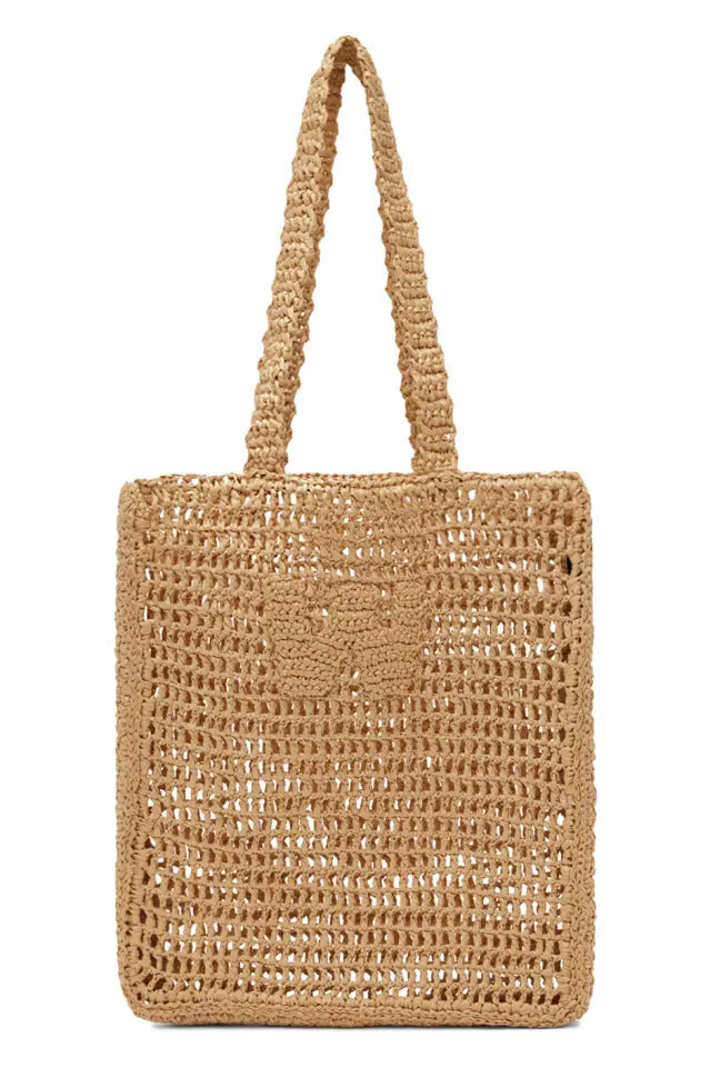 Beige Saloon Tote