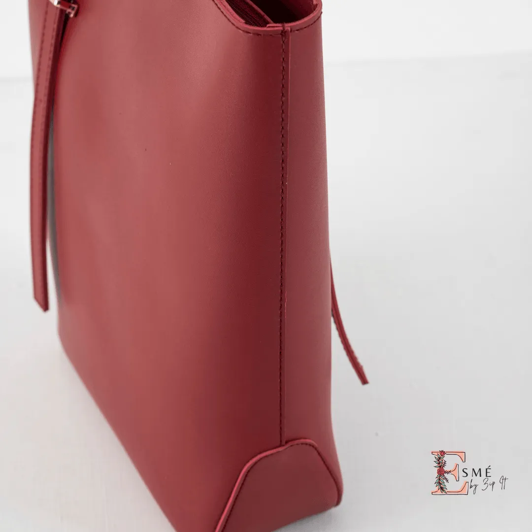 Boat Tote-Red