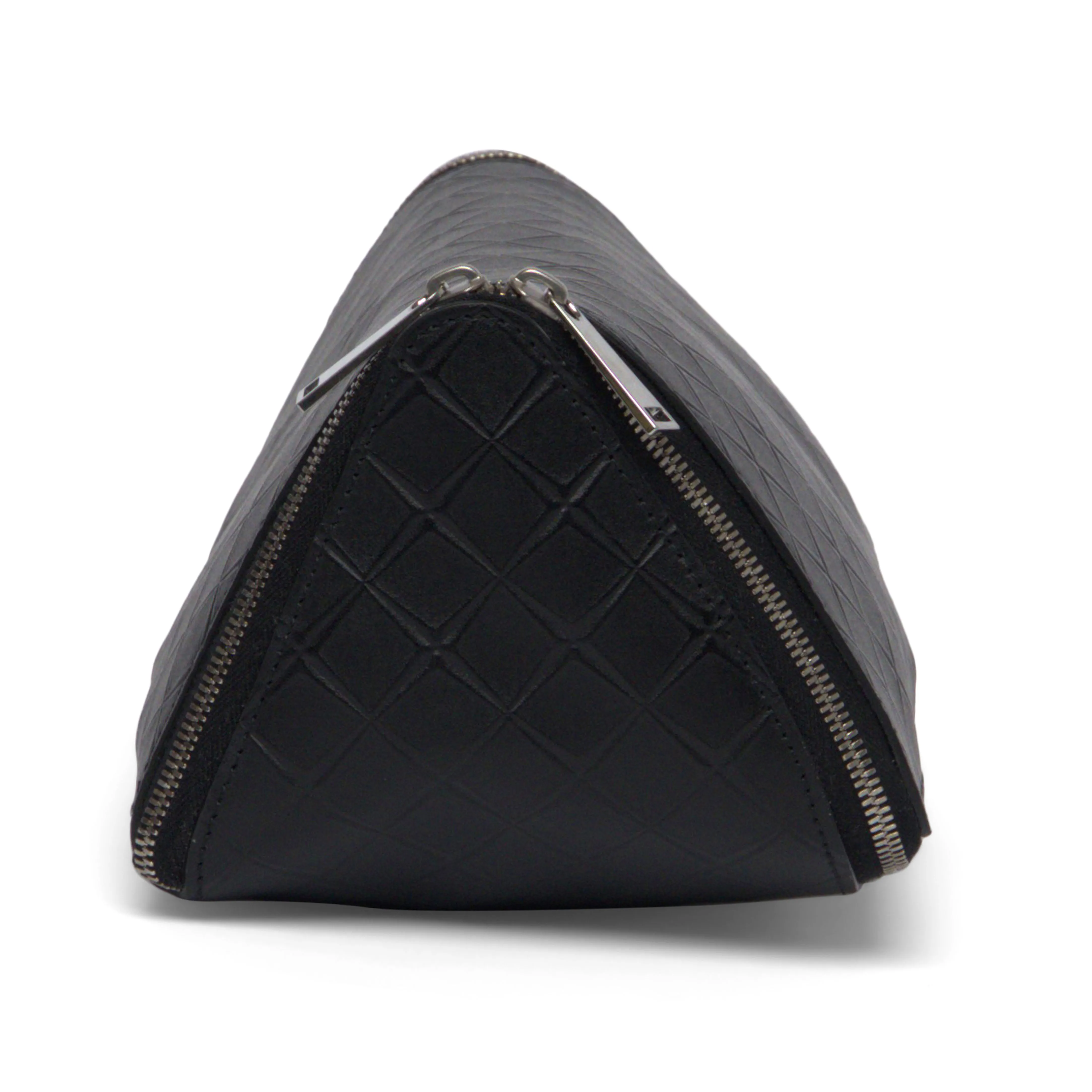 Bottega Veneta Leather Black Clutch