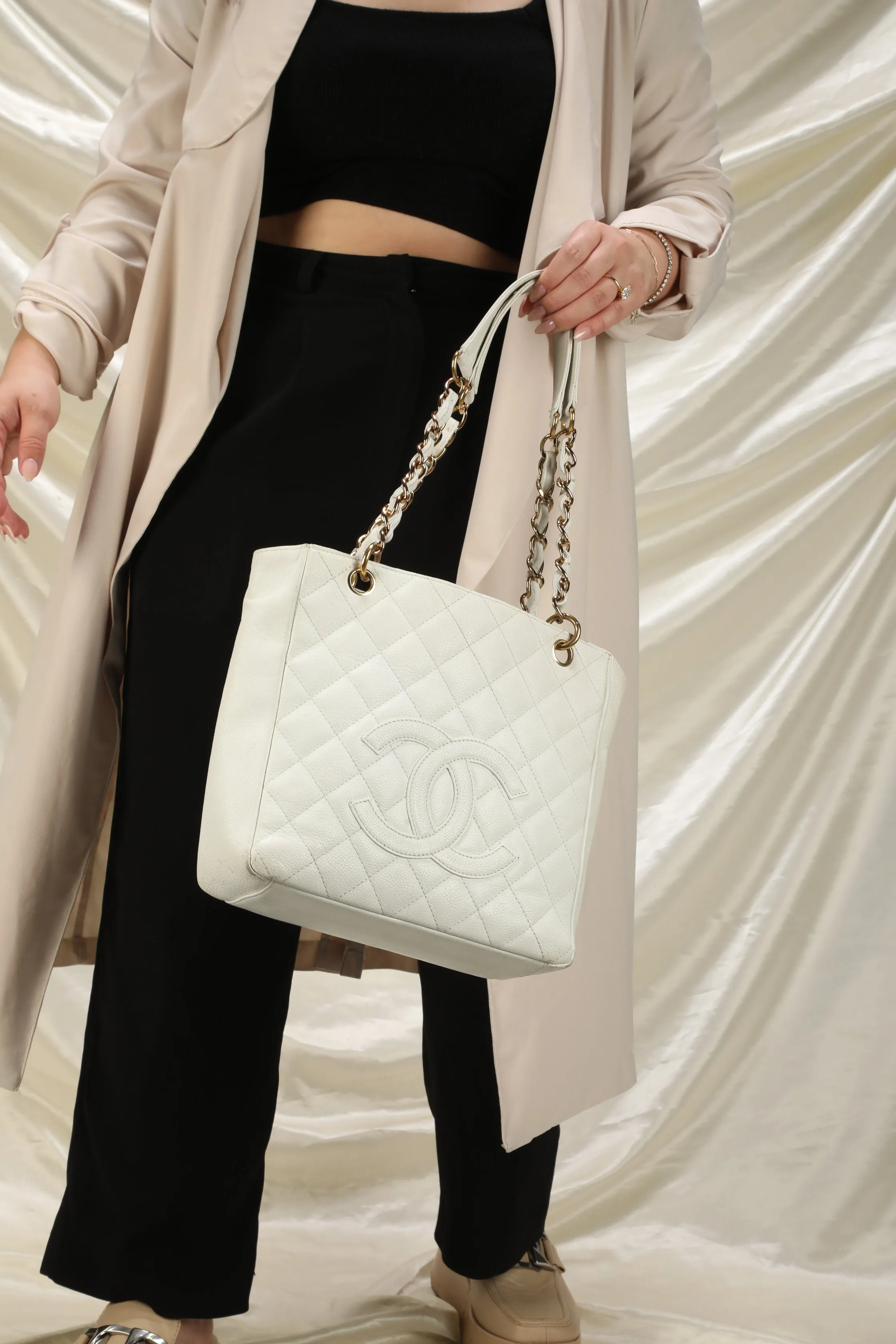 Chanel Caviar Timeless Petit Tote