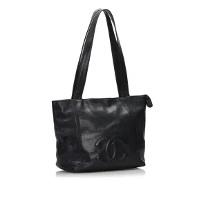 Chanel CC Tote Bag Black Caviar