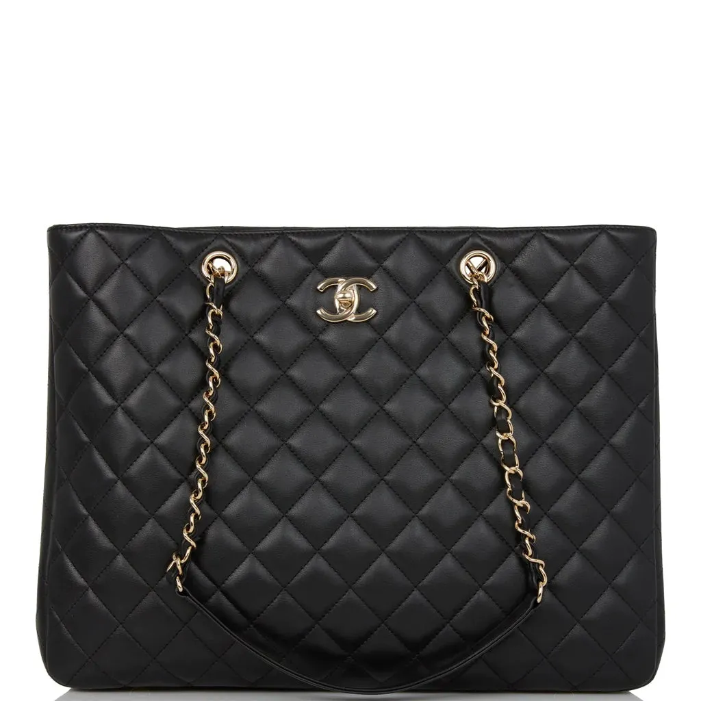 CHANEL QUILTED CALFSKIN TIMELESS TOTE BAG