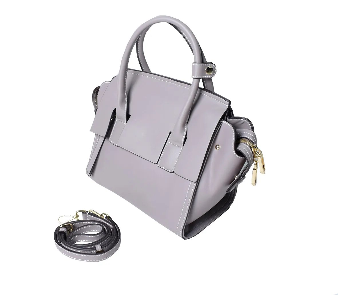 Grey Handbag - AB-H-7607