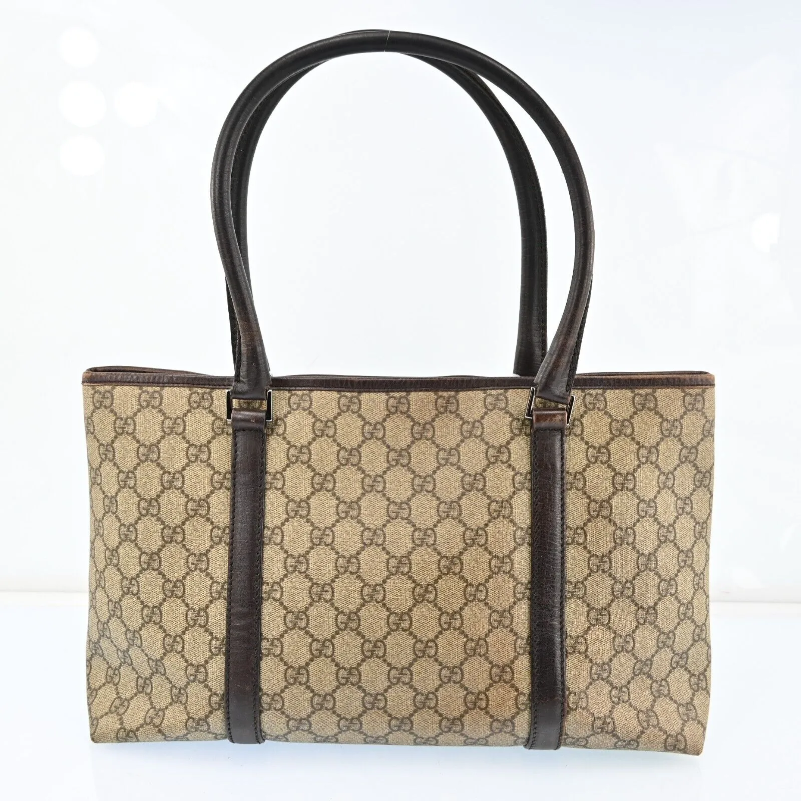 Gucci Gg Supreme Tote Bag Pvc