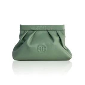 Kiss Leather  Pouch - Sage