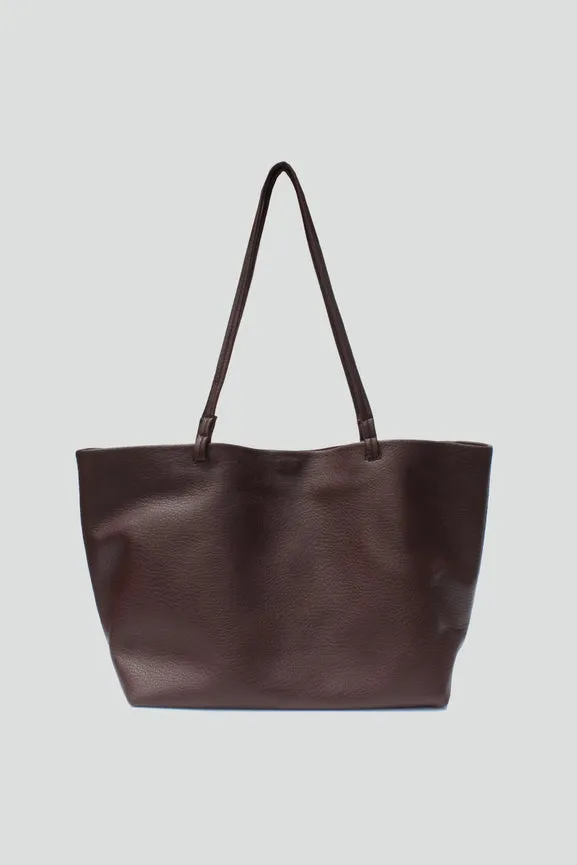 Madeline Minimalist Tote (chocolate)