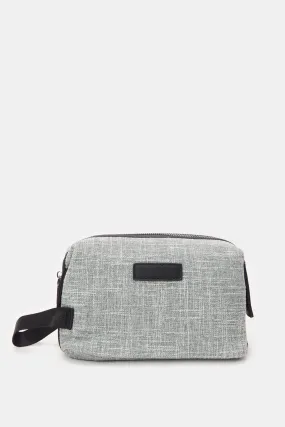 Men Grey Pouch