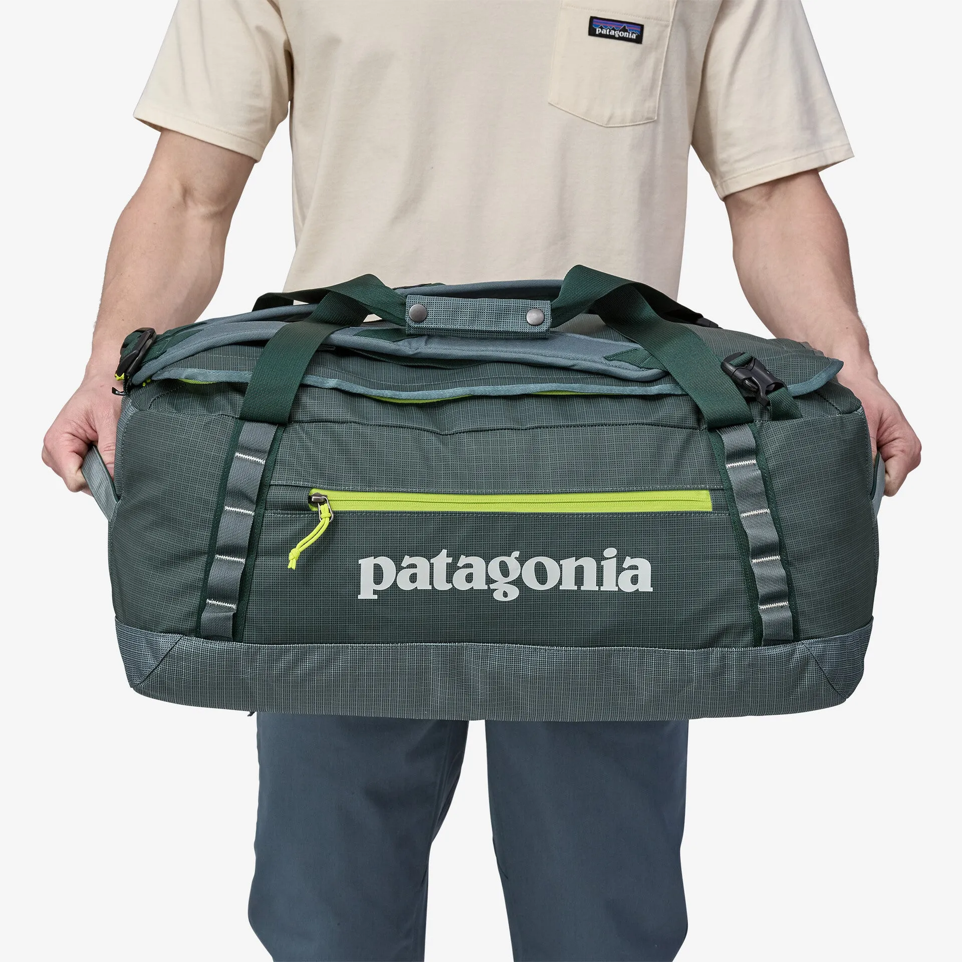 Patagonia Black Hole Duffel 55L Bag-Nouveau Green