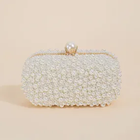 Pearl Attractive Charming Refined Clutch Bags