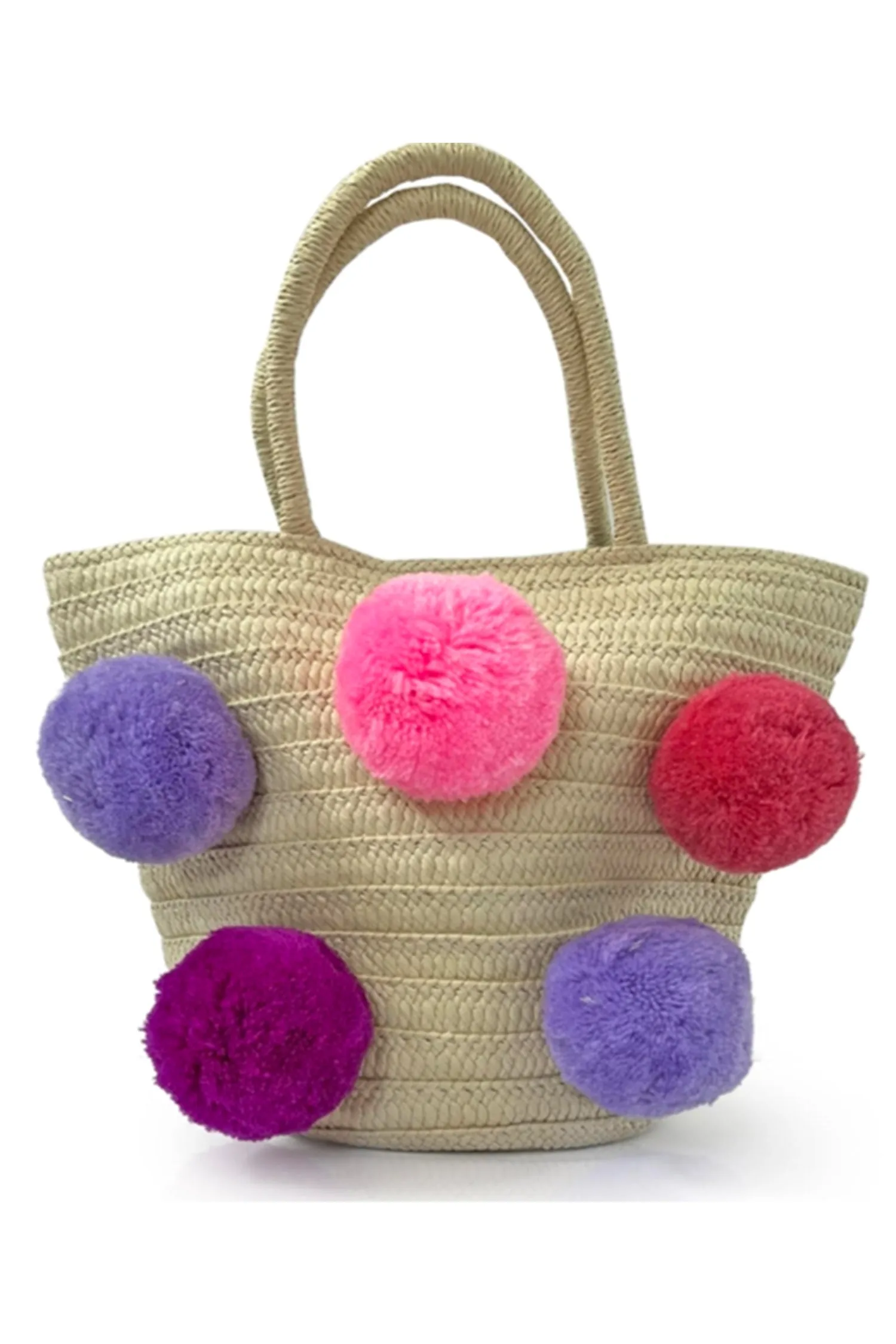 Pom Pom Beach Bag