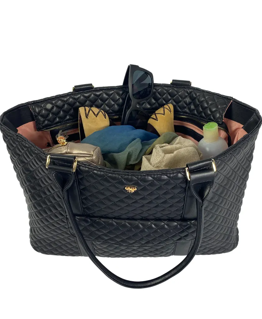 Pursen VIP Travel Tote Timeless Quilted