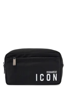 Rectangular Beauty Case Icon Black