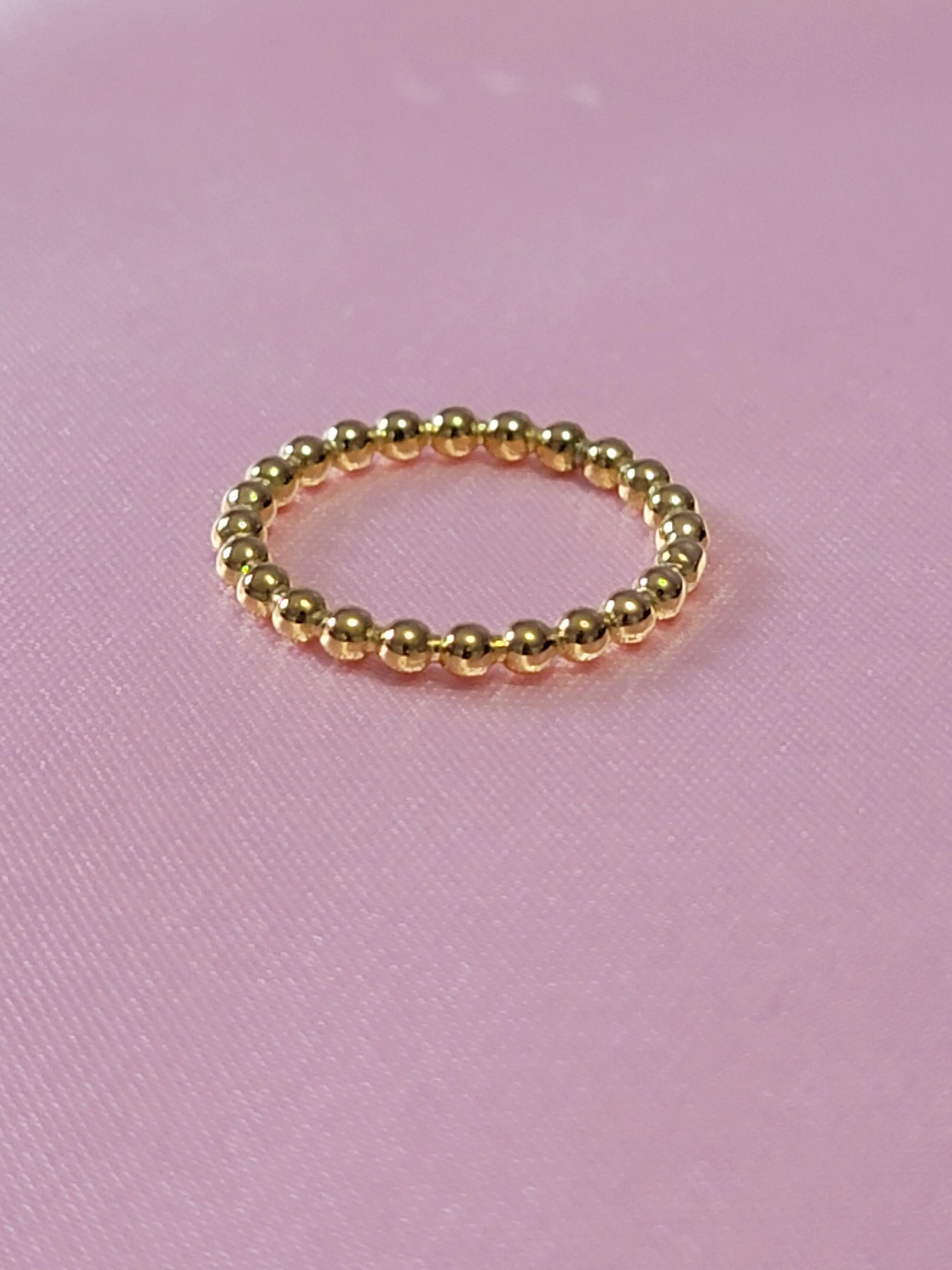 Stacking 18k Gold Plated Ring