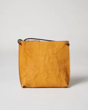 strappy pouch - saffron