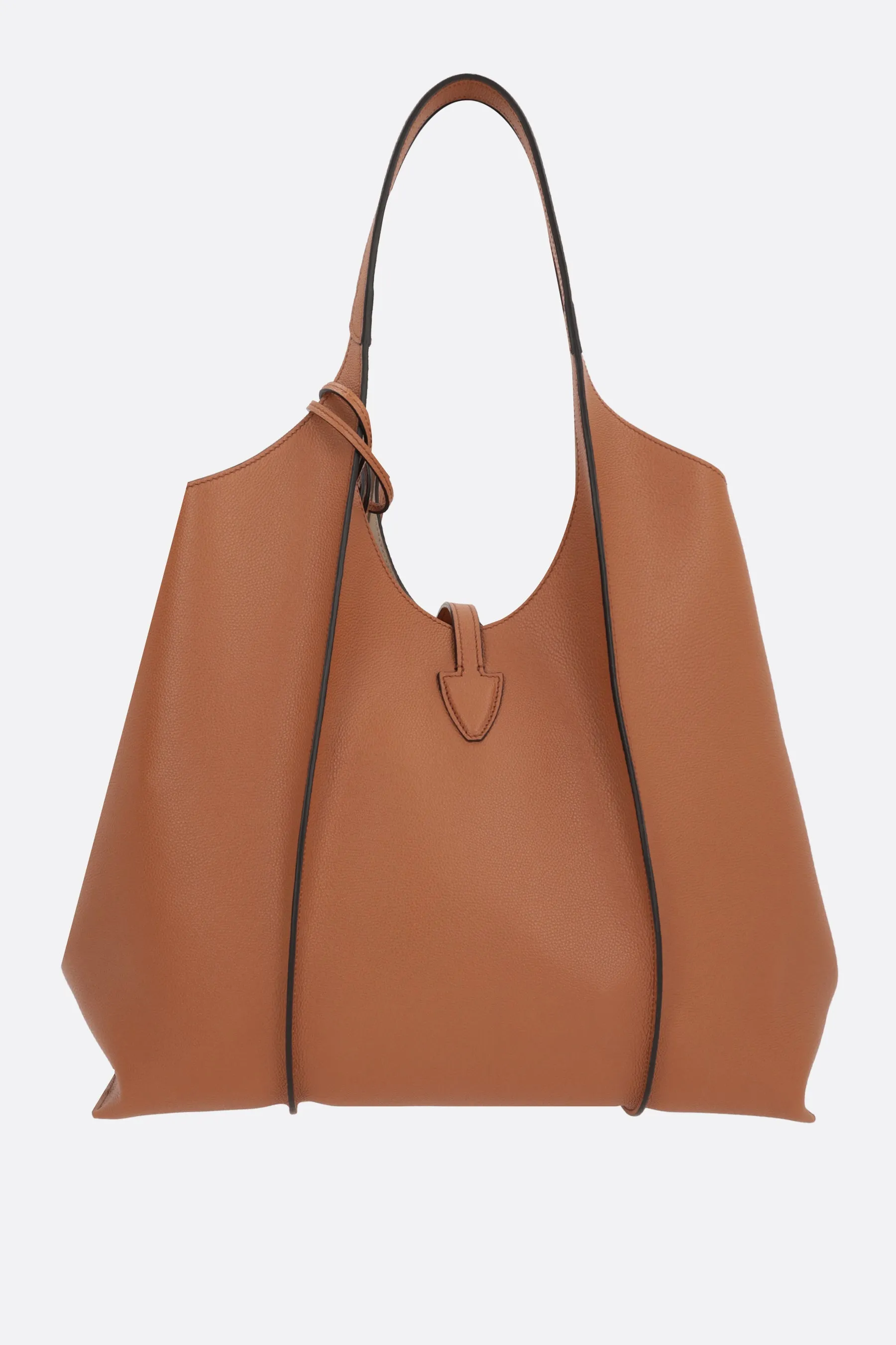 Timeless Grainy Leather Tote Bag