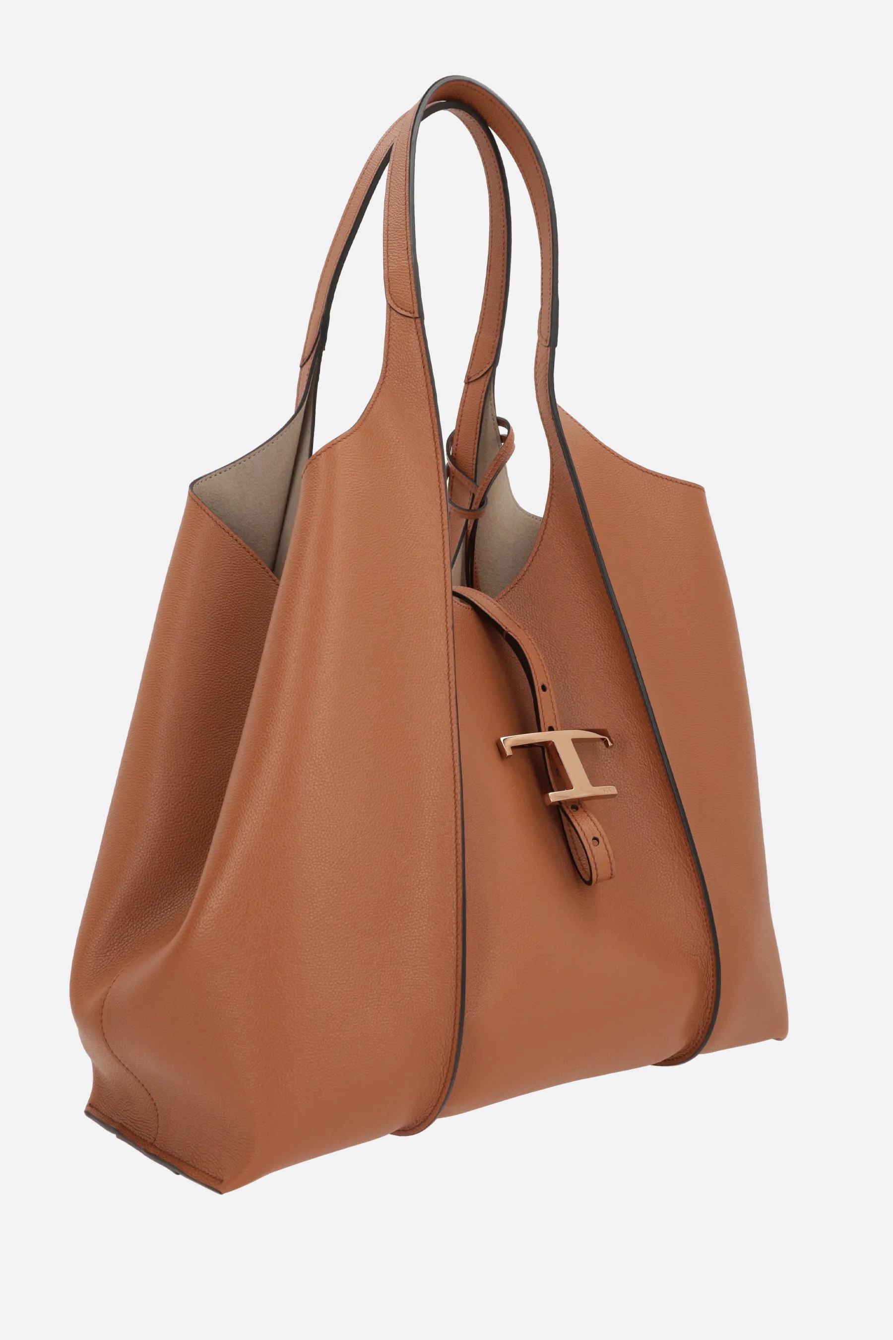 Timeless Grainy Leather Tote Bag