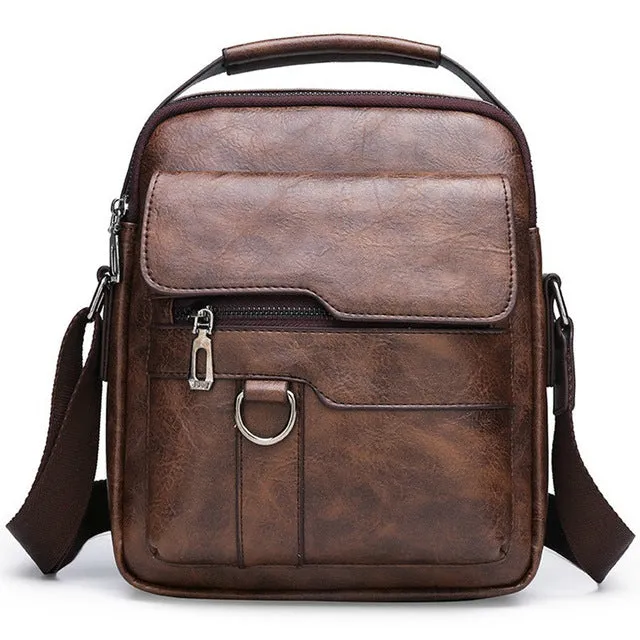 West Louis™ Stylish Leather Briefcase